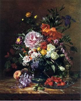 unknow artist Floral, beautiful classical still life of flowers.114 France oil painting art